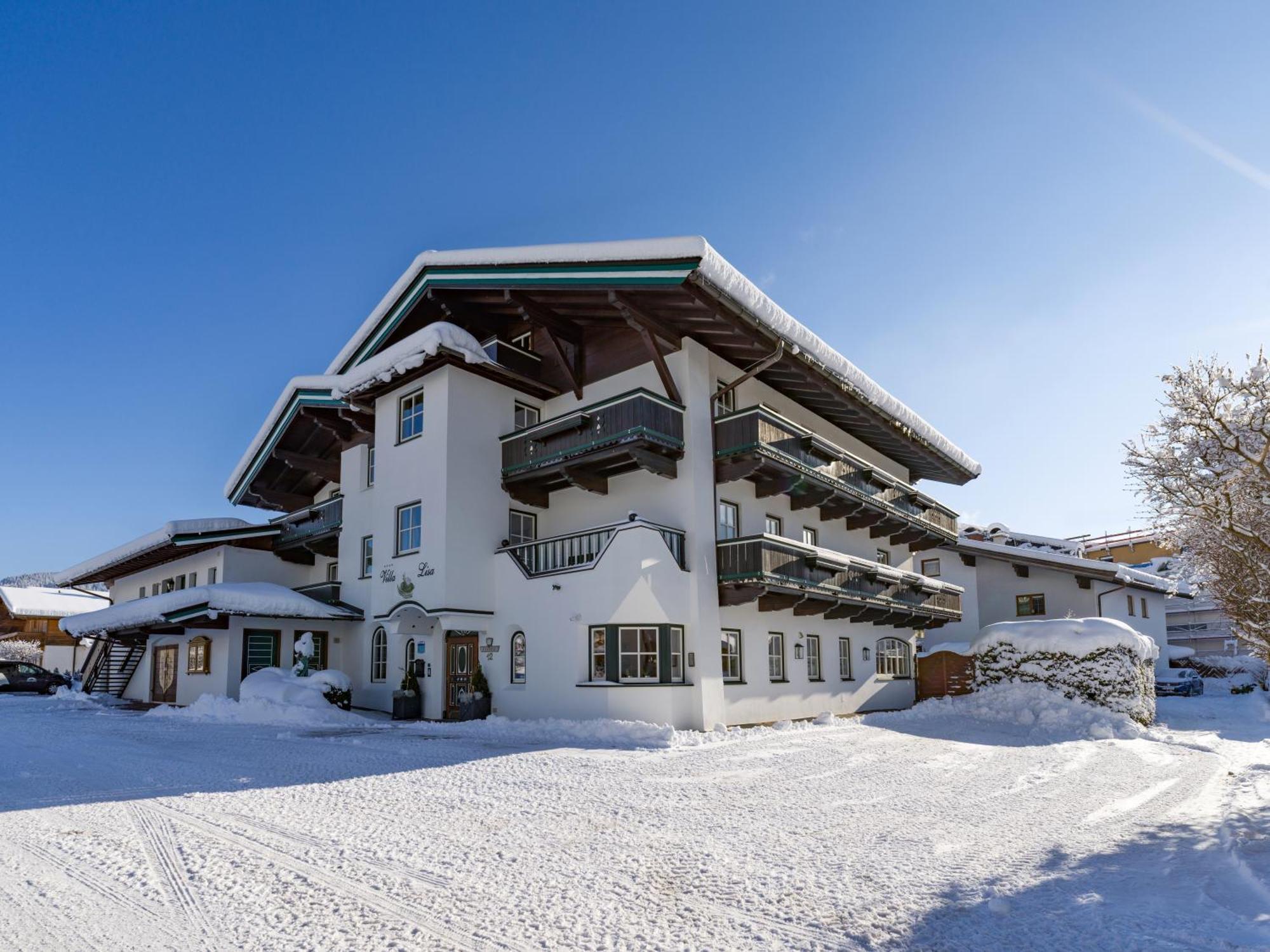 Alpen Glueck Hotel Villa Lisa Garni Kirchberg in Tirol Exterior foto